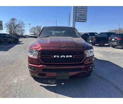 2024NewRamNew1500New4x4 Crew Cab 5 7 Box is a Red 2024 RAM 1500 Model Car for Sale in Miami OK
