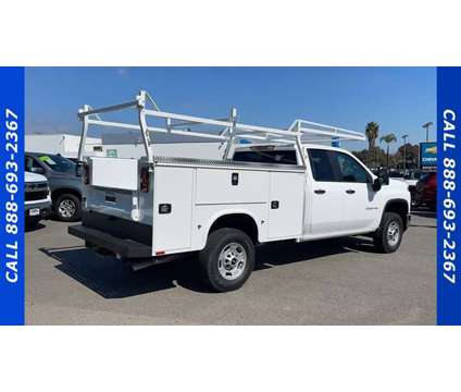 2024 Chevrolet Silverado 3500HD CC Work Truck is a White 2024 Chevrolet Silverado 3500 H/D Truck in Upland CA
