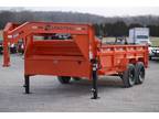 2024 Load Trail DG 83" x 14' Tandem Axle Gooseneck Low-Pro Dump Trail