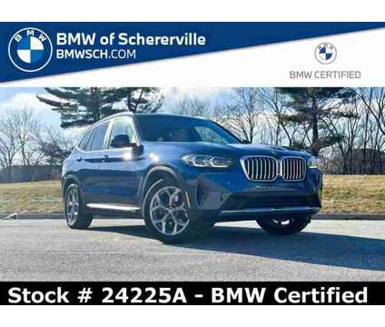 2022 BMW X3 xDrive30i is a Blue 2022 BMW X3 xDrive30i Car for Sale in Schererville IN