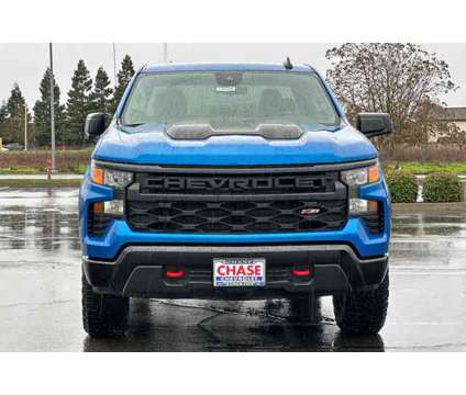 2024 Chevrolet Silverado 1500 Custom Trail Boss is a Blue 2024 Chevrolet Silverado 1500 Custom Car for Sale in Stockton CA