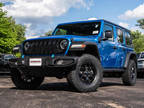 2024 Jeep Wrangler Blue, 12 miles