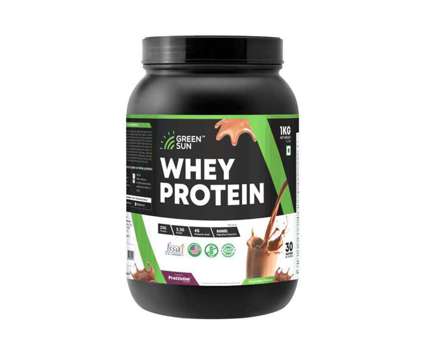 Green Sun Whey Protein Powder 1Kg is a Green Supplements for Sale in Mumbai MH