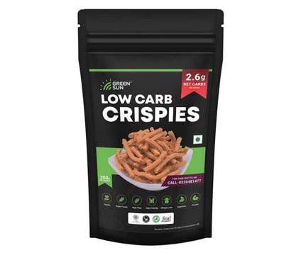 Green Sun Low Carb Crispies Snacks 200 Grams is a Green Supplements for Sale in Mumbai MH