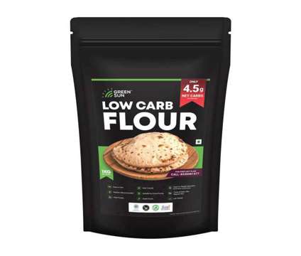 Green Sun Low Carb Flour Healthy Atta | 1 Kg | Only 4.5 g Net Carb is a Green Supplements for Sale in Mumbai MH