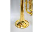 (MA3) Bach Aristocrat Yellow Brass TR600 Trumpet With Case