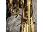 YAMAHA YTR-8310Z B flat trumpet with double case and mouthpiece