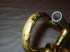 KING TEMPO 600 Bb TRUMPET + CASE - for PARTS, REPAIR, RESTORATION