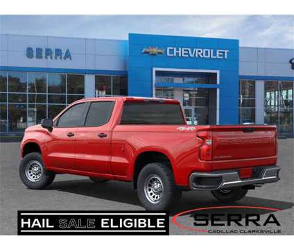 2024 Chevrolet Silverado 1500 WT is a Red 2024 Chevrolet Silverado 1500 W/T Truck in Clarksville TN