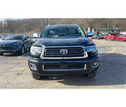 2021 Toyota Sequoia Limited is a Black 2021 Toyota Sequoia Limited SUV in Akron OH