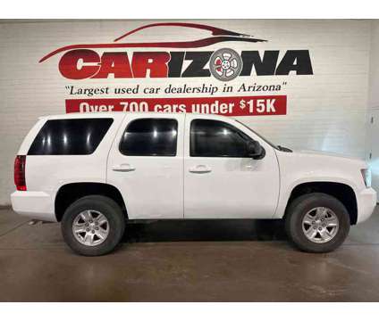 2009 Chevrolet Tahoe Commercial Fleet is a White 2009 Chevrolet Tahoe 1500 4dr SUV in Chandler AZ