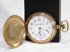 1913 Hampden Watch Co. Dueber Hunters Eagle Pocket Watch Working