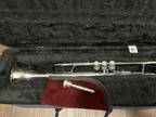 Trumpet 770SP Select by Getzen Plated Silver with Case & Accessories