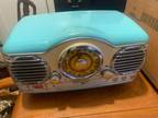 Great looking Memorex model MTT3200 AM/FM/FM stereo radio retro 57 Chevy theme