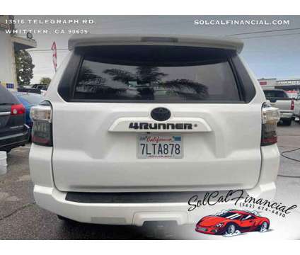 2015 Toyota 4Runner for sale is a White 2015 Toyota 4Runner 4dr Car for Sale in Whittier CA