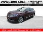 2018 Lincoln MKX Red, 91K miles