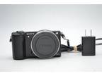 Sony A5000 20.4MP Mirrorless Digital Camera body Only, Shutter count 1,083