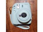 Fujifilm Instax Mini 9 Ice Blue Auto Exposure Instant Film Camera - For Parts