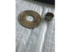 Gretsch 60’s Round Badge For Bass Drum With Chrome Grommet