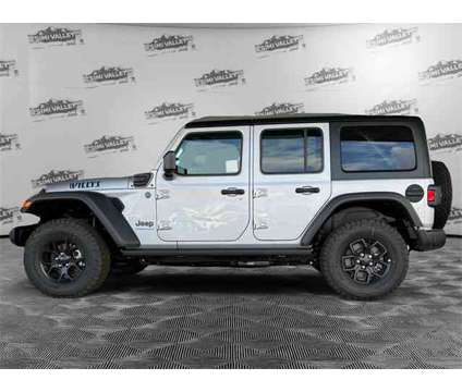 2024 Jeep Wrangler Willys 4xe is a Silver 2024 Jeep Wrangler SUV in Simi Valley CA