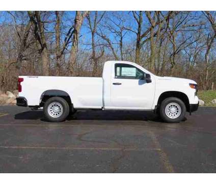 2024 Chevrolet Silverado 1500 WT is a White 2024 Chevrolet Silverado 1500 W/T Truck in Oconomowoc WI