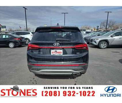 2023 Hyundai Santa Fe SE is a Black 2023 Hyundai Santa Fe SE SUV in Pocatello ID