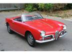 1958 Alfa Romeo Giulietta Spider