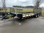 20' Utility Landscape Gator Pro Series Trailer with Tail Gate