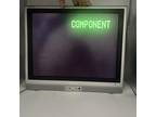 Sharp Aquos Liquid Crystal 20” TV LC-20S1U-S LCD Color Tv -No Remote -
