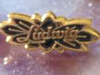 4 LUDWIG Drums Hat PINS EX Cond Look Unused FREE Shipping