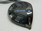 2024 Callaway Paradym Smoke Ai MAX 9* Driver Head only + Headcover