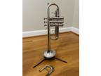Benge D trumpet w/ additional slide to convert to e-Flat and triplet horn case