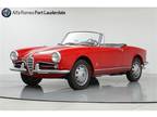 1960 Alfa Romeo Giulietta Spider Veloce