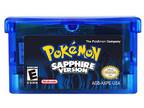 Pokemon Game Cartridges GBA US Shipper Emerald Sapphire Ruby FIrered Leafgreen