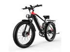 Electric Bike 48V 17.5AH 750W*2 Dual Motors 26 Inch UL 2849 certified