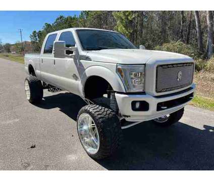 2012 Ford F250 Super Duty Crew Cab for sale is a White 2012 Ford F-250 Super Duty Car for Sale in Wilmington NC