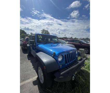 2016 Jeep Wrangler for sale is a Blue 2016 Jeep Wrangler Car for Sale in Hyattsville MD