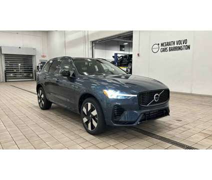 2024 Volvo XC60 Recharge Plug-In Hybrid Plus Dark Theme is a Blue 2024 Volvo XC60 3.2 Trim Hybrid in Barrington IL