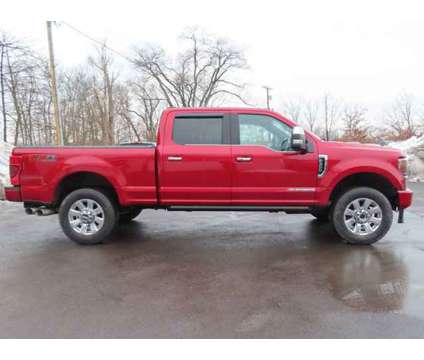 2022 Ford Super Duty F-350 SRW Platinum is a Red 2022 Ford Car for Sale in Laconia NH