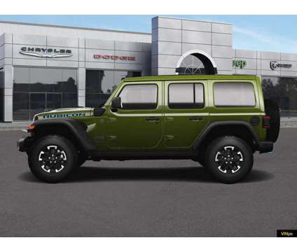 2024 Jeep Wrangler Rubicon 4xe is a Green 2024 Jeep Wrangler Rubicon Car for Sale in Wilkes Barre PA