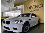 2014 BMW M5 Sedan White, Gorgeous Color Combo! Very Clean!