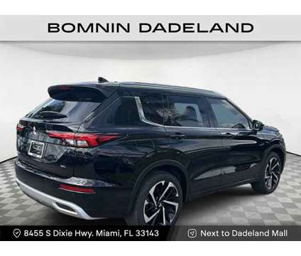 2024 Mitsubishi Outlander SEL is a Black 2024 Mitsubishi Outlander SEL SUV in Miami FL