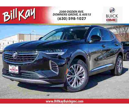 2023 Buick Envision Preferred is a Black 2023 Buick Envision Preferred SUV in Downers Grove IL