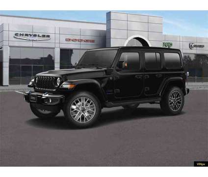 2024 Jeep Wrangler High Altitude 4xe is a Black 2024 Jeep Wrangler SUV in Superior WI