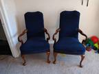 vintage antique chairs wood carved