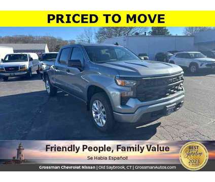 2024 Chevrolet Silverado 1500 Custom is a Grey 2024 Chevrolet Silverado 1500 Custom Truck in Old Saybrook CT