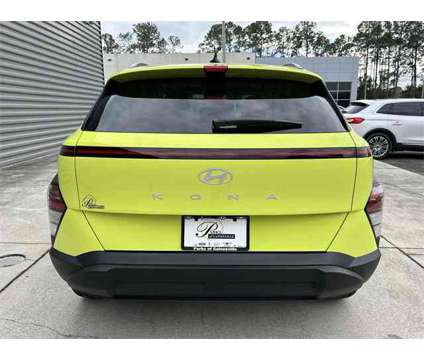 2024 Hyundai Kona SEL is a Yellow 2024 Hyundai Kona SEL SUV in Gainesville FL