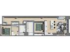 Residences at Halle - Suite Style 20 - 2 Bedrooms 2 Baths