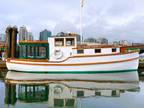 1929 Classic 31' Double Ended Cruiser Boat for Sale