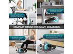 Under Desk Elliptical Machine Portable Ellipse Leg Exerciser Machine w/ Remote~